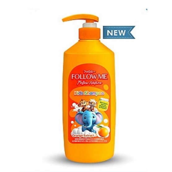 Follow Me Kids Shampoo - Honey, Natural Moisturizer & Vitamin E 750ml